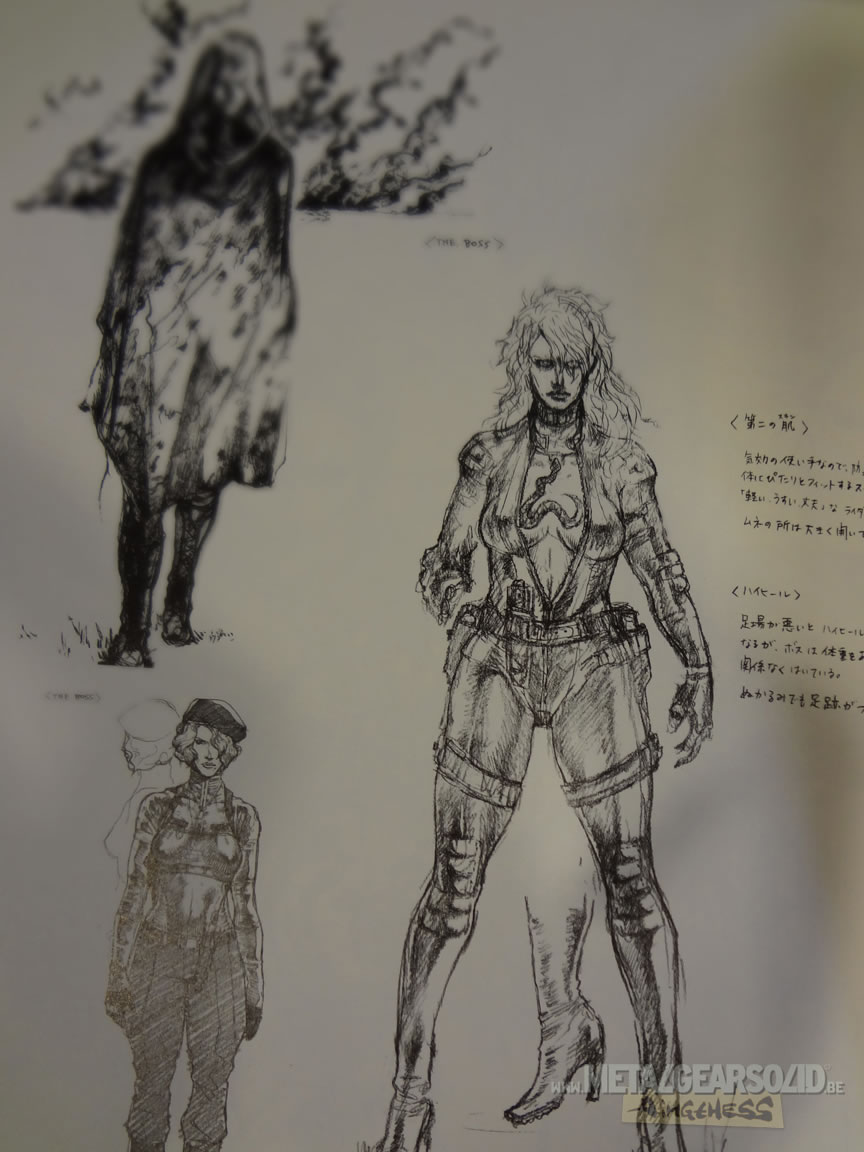 Photos de l'artbook The Art of Metal Gear Solid The Original Trilogy MGS 3