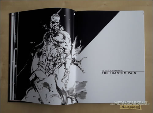 Gros plan sur l'artbook The Art of Metal Gear Solid V