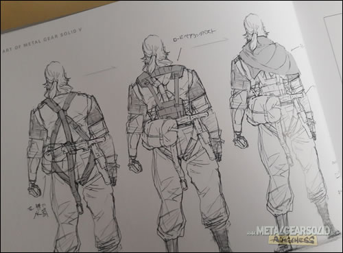 Gros plan sur l'artbook The Art of Metal Gear Solid V