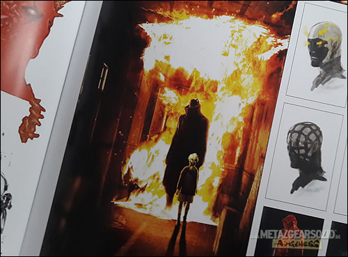 Gros plan sur l'artbook The Art of Metal Gear Solid V