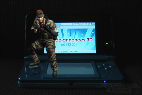 Trailer e3 2011 Metal Gear Solid 3D sur 3DS