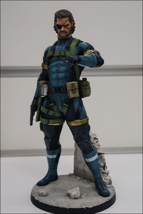Deux photos et des couleurs pour la statuette de Big Boss de Metal Gear Solid V : Ground Zeroes